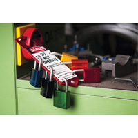 Padlock, Keyed Different, Aluminum, 1-1/2" Width Equipment World