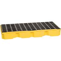 Modular Spill Platform, 30 US gal. Spill Capacity, 51.5" x 26.25" x 6.5" Equipment World