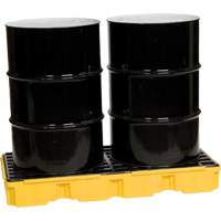 Modular Spill Platform, 30 US gal. Spill Capacity, 51.5" x 26.25" x 6.5" Equipment World