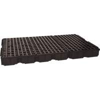 Modular Spill Platform, 88 US gal. Spill Capacity, 51.5" x 78.25" x 6.5" Equipment World
