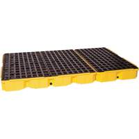 Modular Spill Platform, 88 US gal. Spill Capacity, 51.5" x 78.25" x 6.5" Equipment World