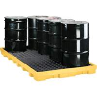 Plateforme de d&eacute;versement modulaire, Capacit&eacute; de d&eacute;versement 121 gal. US, 51,5'' x 103" x 6,5" Equipment World