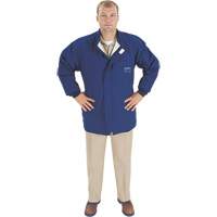 Arc Flash Jacket, Medium, Blue, 40 cal/cm² Equipment World