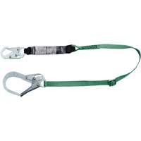 V-Series Lanyard, 6', Rebar Hook Center, Snap Hook Leg Ends, Polyester Equipment World