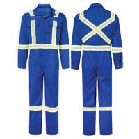 Nomex&reg;Essential 6 oz. Deluxe Coveralls, Size 34, Royal Blue Equipment World
