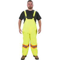 Salopette imperm&eacute;able RZ1000, Polyester, Petit, Jaune lime haute visibilit&eacute; Equipment World