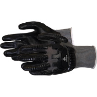 Gants de travail antichocs Dexterity, Petit, Paume en Synth&eacute;tique, Poignet Poignet en tricot Equipment World