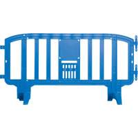 Movit Barricade, Interlocking, 78" L x 39" H, Blue Equipment World