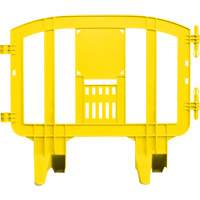 Minit Barricade, Interlocking, 49" L x 39" H, Yellow Equipment World
