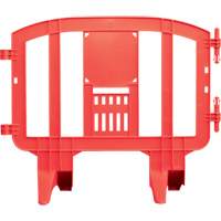 Minit Barricade, Interlocking, 49" L x 39" H, Red Equipment World