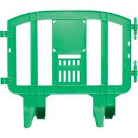 Minit Barricade, Interlocking, 49" L x 39" H, Green Equipment World