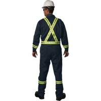 Westex UltraSoft&reg; Unlined Coveralls, Size Large (Tall), Navy Blue, 12.4 cal/cm2 Equipment World