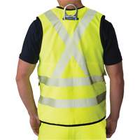 Ripstop Surveyor's Vest, High Visibility Lime-Yellow, Small, Polyester Equipment World