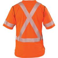Polartec&reg; Power Grid&reg; High Visibility Short Sleeved T-Shirt, Polyester, Small, Orange Equipment World