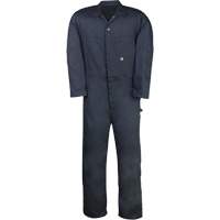 Twill Unlined Coveralls, Men's, Navy Blue, Size 36 Equipment World