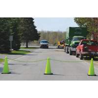 Traffic Cone & Chain Kit, 28", Orange, 4" & 6" Reflective Collar(s) Equipment World