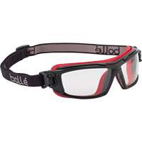 Ultim8 Safety Goggles, Clear Tint, Anti-Fog/Anti-Scratch, Fabric Band SGO576 | Equipment World