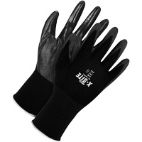 Gants enduits, 10, R&ecirc;vetement Bipolym&egrave;re, Calibre 15, Enveloppe en Nylon Equipment World