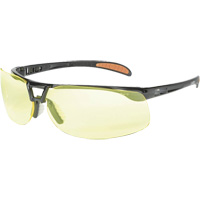 Lunettes de s&eacute;curit&eacute; Prot&eacute;g&eacute; avec lentilles HydroShield, Lentille Ambr&eacute;e, Antibu&eacute;e/Anti-&eacute;gratignures, ANSI Z87+ Equipment World