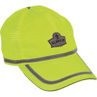GloWear&reg; 8930 High Visibility Baseball Cap, High Visibility Lime-Yellow, Polyester Equipment World