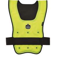 Chill-Its&reg; 6687 Economy Dry Evaporative Cooling Vest, Small/Medium, High Visibility Lime-Yellow Equipment World
