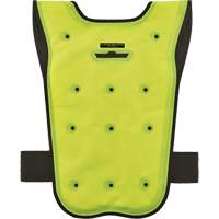 Chill-Its&reg; 6687 Economy Dry Evaporative Cooling Vest, Small/Medium, High Visibility Lime-Yellow Equipment World