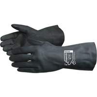 Chemstop Lined Chemical-Resistant Gloves, Size 7, 12" L, Neoprene, Flock-Lined Inner Lining, 30-mil Equipment World