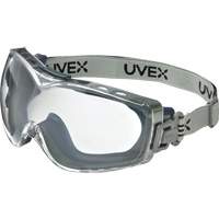Uvex HydroShield&reg; Stealth&reg; OTG Safety Goggles, Clear Lens, Anti-Fog/Anti-Scratch, Indirect Vent Equipment World