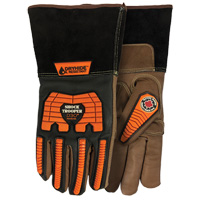 5785G Shock Trooper Gloves, X-Small, Goatskin Palm, Gauntlet Cuff Equipment World