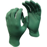 Gants 5559PF Green Monkey, Petit, Nitrile, 4 mils, Sans poudre, Vert Equipment World