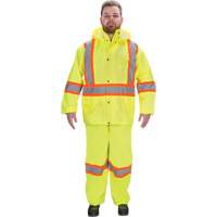 V&ecirc;tements imperm&eacute;ables RZ1000, Polyester, Petit, Jaune lime haute visibilit&eacute; Equipment World