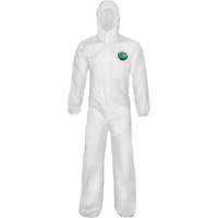 MicroMax&reg; NS Cool Suit Coveralls, Small, White, Microporous/Polypropylene Equipment World