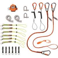Trousse de longes de fixation d'outils pour monteurs d'&eacute;chafaudages 3187 Squids Equipment World