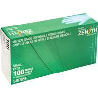 Puncture-Resistant Medical-Grade Disposable Gloves, Small, Nitrile, 3.5-mil, Powder-Free, Blue, Class 2 Equipment World