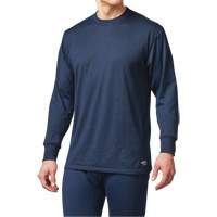 FR Base Layer Long Sleeve T-Shirt, Small, Navy Blue Equipment World