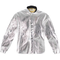 Heat Resistant Jacket, Small, Aluminized Kevlar&reg; Equipment World