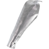 Welder's Heat Resistant Sleeves, 18", Aluminized Kevlar&reg;, Silver Equipment World