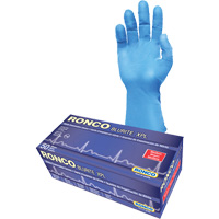 Blurite XPL Examination Gloves, Small, Nitrile, 8-mil, Powder-Free, Blue, Class 2 Equipment World