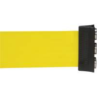 Magnetic Tape Cassette for Build-Your-Own Crowd Control Barrier, 12', Yellow Tape Equipment World