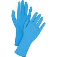 Disposable Gloves, X-Large, Latex, 14-mil, Powder-Free, Blue Equipment World