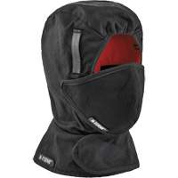 N-Ferno&reg; Winter Hard Hat Liner with Mouthpiece, Fleece Lining, One Size, Black Equipment World