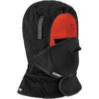 N-Ferno&reg; 3-Layer Winter Hard Hat Liner with Mouthpiece, Fleece Lining, One Size, Black Equipment World