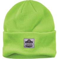 N-Ferno&reg; Rib Knit Beanie Hat, One Size, High-Visibility Lime Green Equipment World