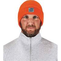 N-Ferno&reg; Rib Knit Beanie Hat, One Size, Orange Equipment World