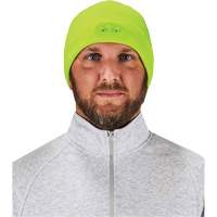 N-Ferno&reg; Skull Cap Beanie Hat with LED Lights, One Size, High-Visibility Lime Green Equipment World