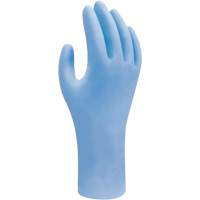Gants jetables biod&eacute;gradable, T-petit, Nitrile, 2,5 mils, Sans poudre, Bleu Equipment World