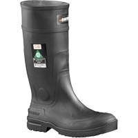 Slip Resistant Boots, Rubber, Steel Toe, Size 9 SGR829 | Equipment World