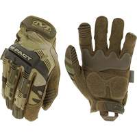 M-Pact&reg; MultiCam Tactical Impact Gloves, 8, Synthetic Palm, Hook & Loop Cuff Equipment World
