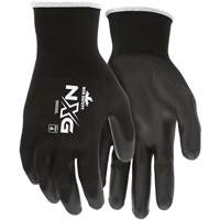 Coated Gloves, Large, Polyurethane Coating, 13 Gauge, Polyester Shell Equipment World