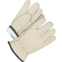 Driver/Roper Gloves, 10, Grain Cowhide Palm, Thinsulate Inner Lining Equipment World